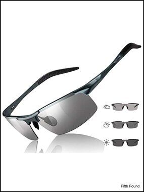 Photochromic Sunglasses Polarized UV400 Protection Driving Safety Glasses